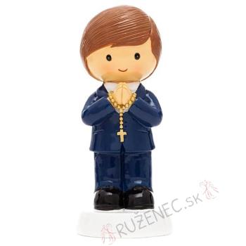 Elsőáldozó kisfiú szobrocska - 9.5cm