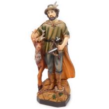 Szent Hubertus szobor - 20 cm