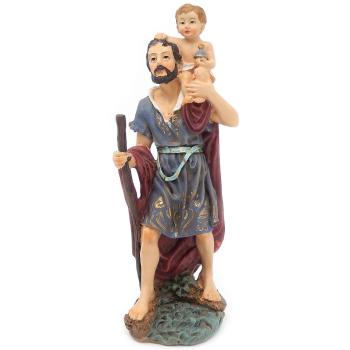 Szent Kristóf szobor - 20 cm