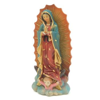 Guadalupe-i Szűzanya szobrocska - 12.5cm