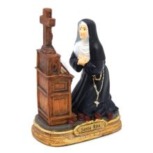 Szent Rita szobrocska - 12cm