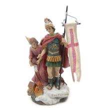Szent Flórián szobrocska - 12cm