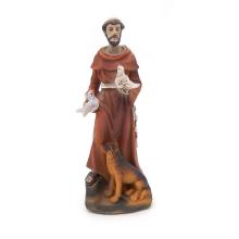 Szent Ferenc szobrocska - 12.5cm
