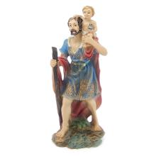 Szent Kristóf szobrocska - 12.5cm