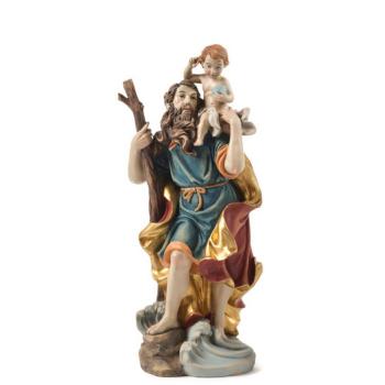 Szent Kristóf szobrocska - 12.3cm