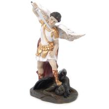 Szent Mihály Arkangyal szobrocska - 12.5cm