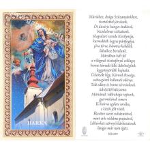 Aranyozott imakép - szentkép - Barka