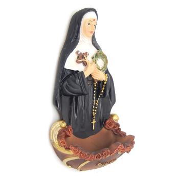 Szenteltvíztartó - Szent Rita - 13cm
