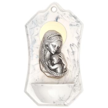 Szenteltvíztartó - Madonna - 13cm