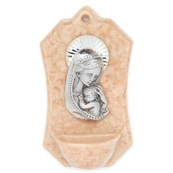 Szenteltvíztartó - Madonna - 13cm