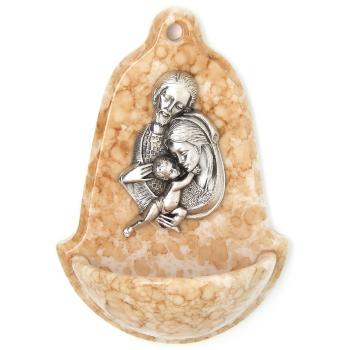 Szenteltvíztartó - Szent család  - 12cm