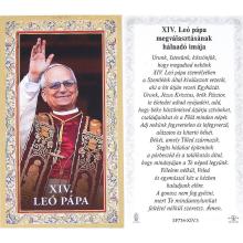 Imakép - szentkép - XIV. Leó pápa