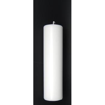 Templomi gyertya - 6cm x 22cm - fehér