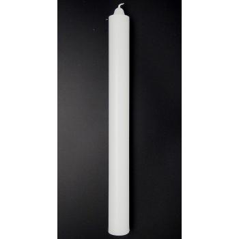 Templomi gyertya - 3cm x 37cm - 240gr - fehér