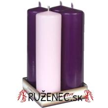 Adventi gyertyacsomag - 7cm x 30cm - 4db