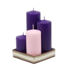 Adventi gyertyacsomag 6cm x 9-18cm- lépcsőzetes - 4db