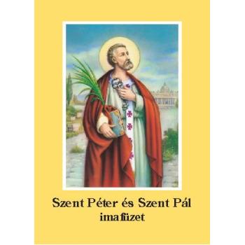 Szent Péter és Szent Pál imafüzet