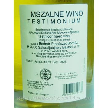 Misebor - Tokaji Furmint félédes